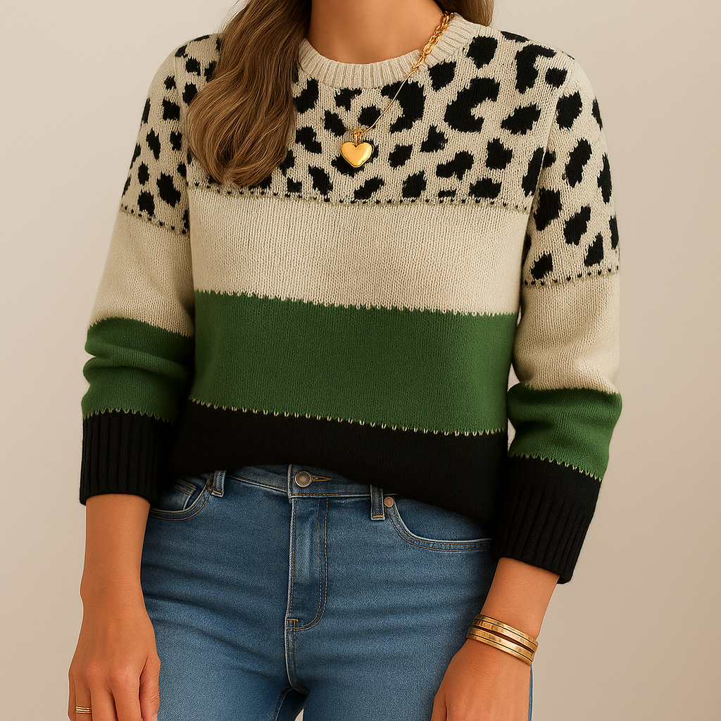 Ravora Paris™ | Pull Léopard Douceur D’Hiver