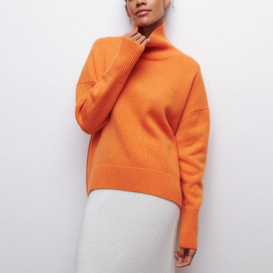 Ravora Paris™ | Pull à Col Montant Élégance