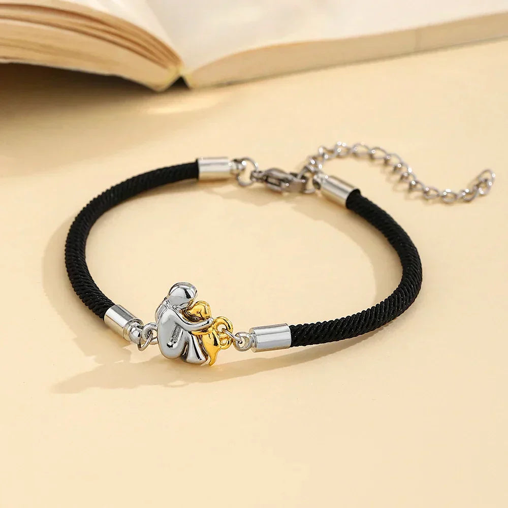 Ravora Paris™ | Bracelet Cordon Icône Chien