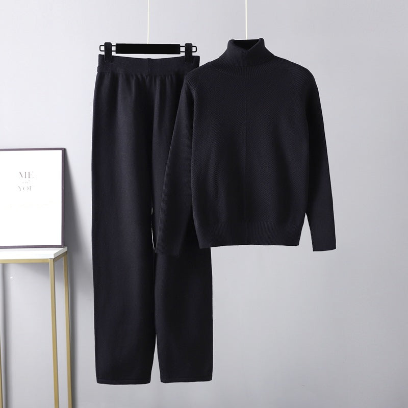 Ravora Paris™ | Ensemble deux pièces Lounge en tricot torsadé