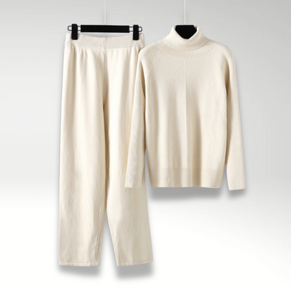 Ravora Paris™ | Ensemble deux pièces Lounge en tricot torsadé