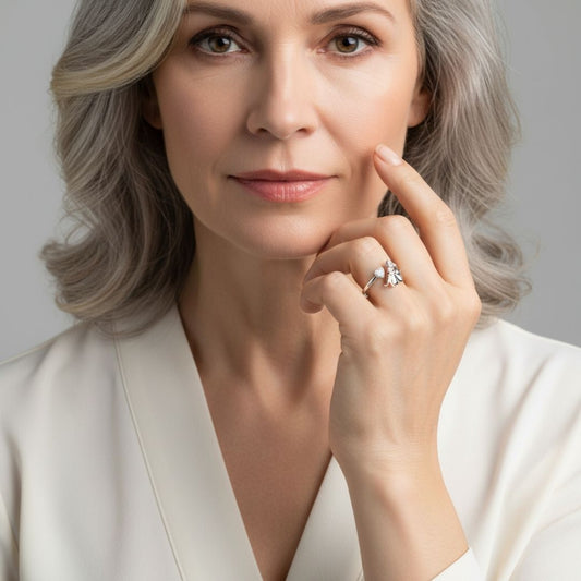 Ravora Paris™ | Bague Icône Chien (Rose)