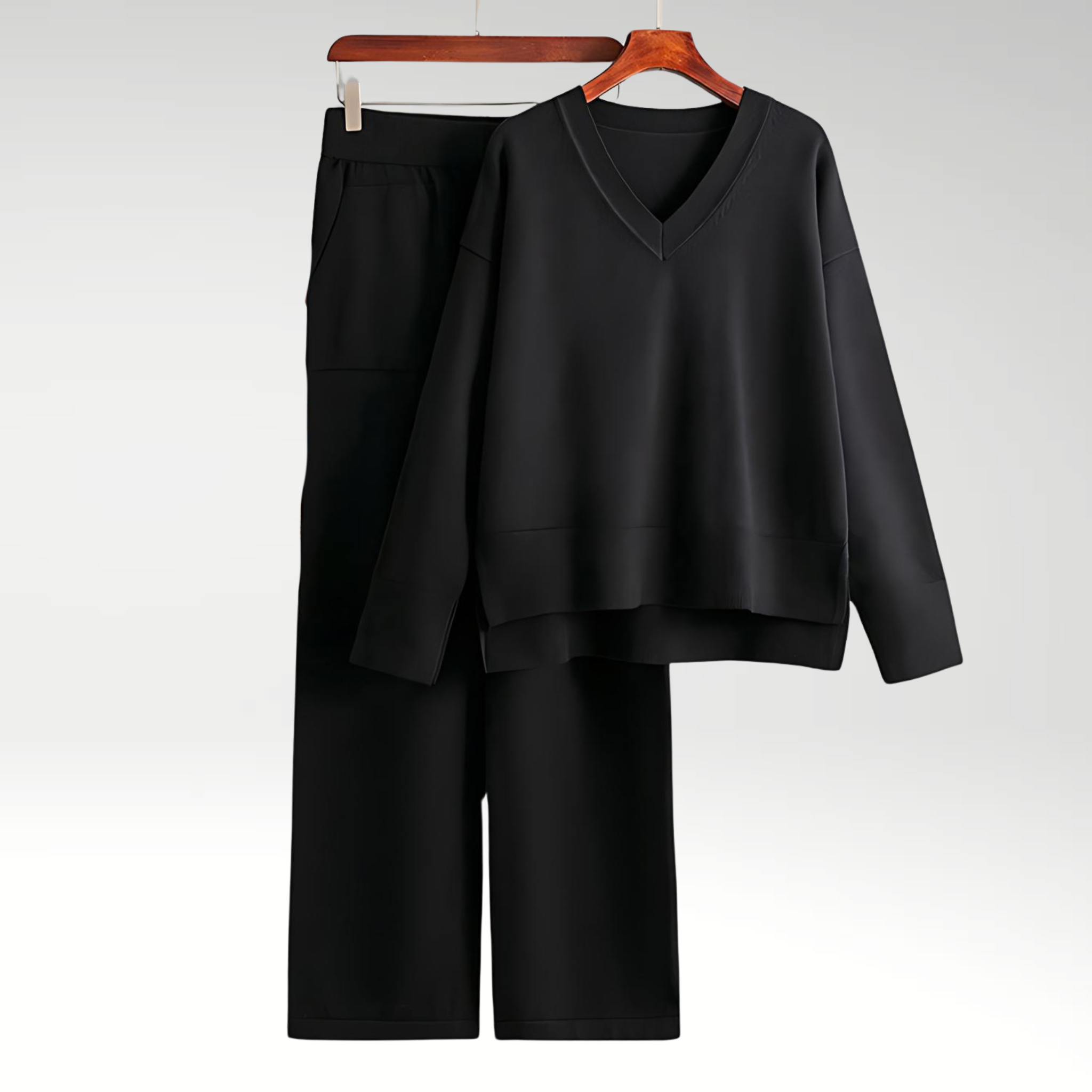 Ravora Paris™ | Luxe Ensemble deux pièces col V