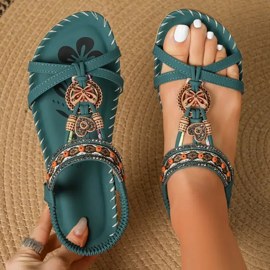 Ravora Paris™ | Sandales Style Ibiza Alliant Confort et Élégance