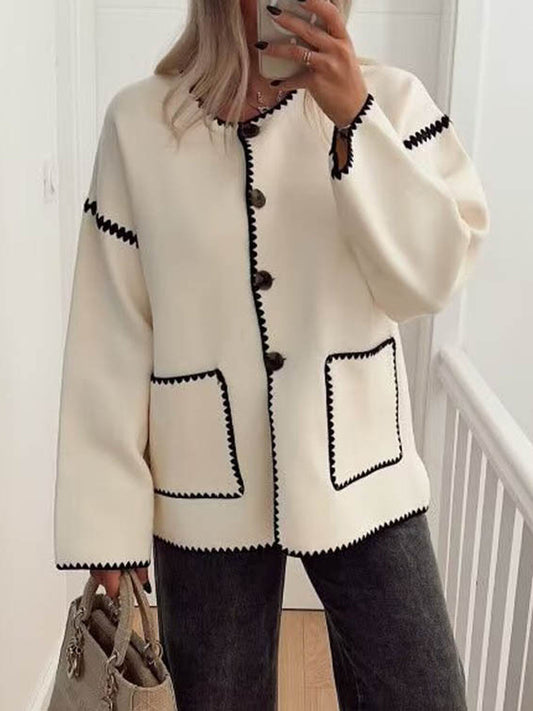 Ravora Paris™ | Veste contrastée