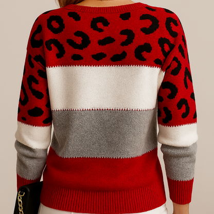 Ravora Paris™ | Pull Léopard Élégance