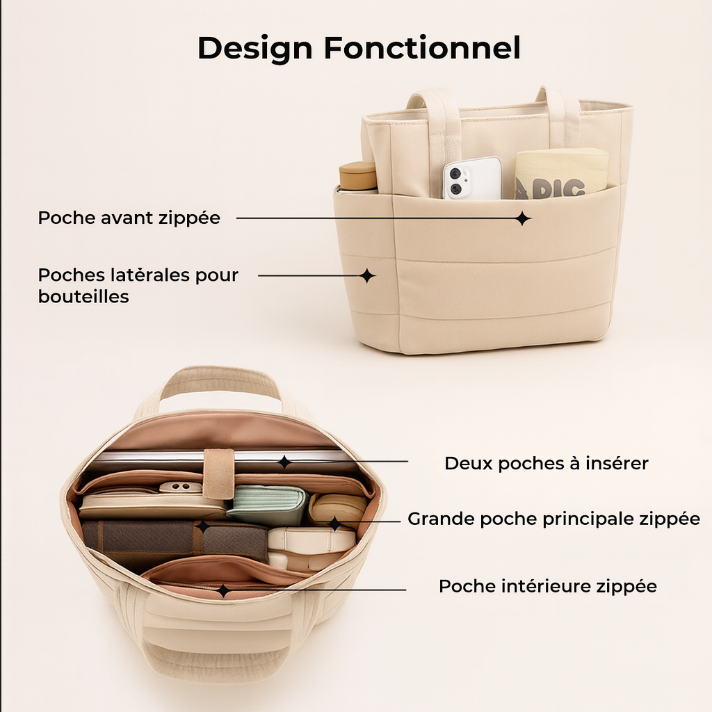 Ravora Paris™ | Sac Matelassé Parisien