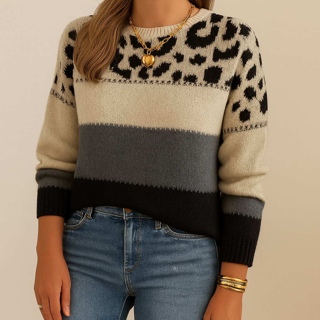 Ravora Paris™ | Pull Léopard Douceur D’Hiver