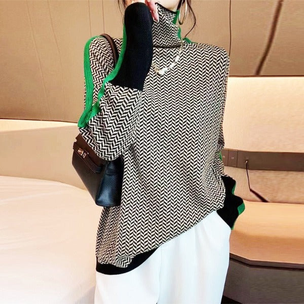 Ravora Paris™ | Pull Élégance Rayée