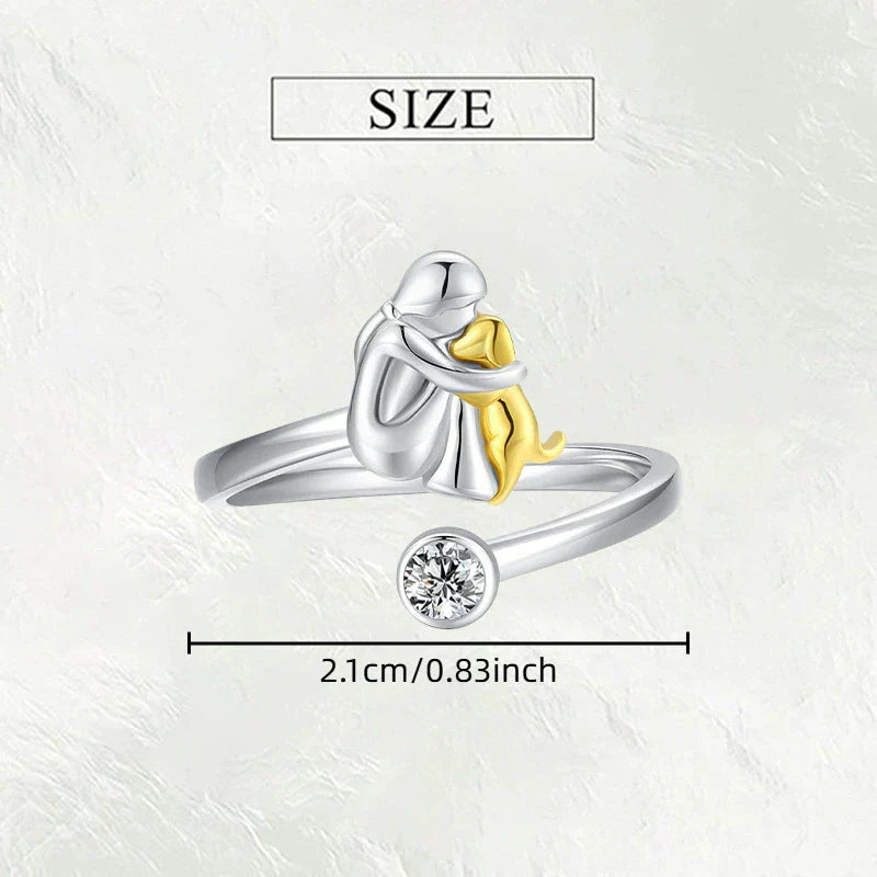Ravora Paris™ | Bague Icône Chien