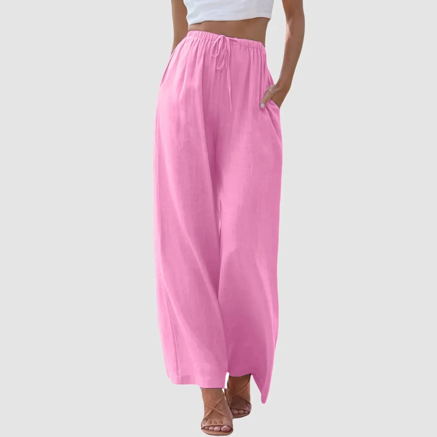 Ravora Paris™ | Pantalon taille haute à jambes larges