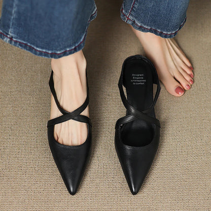 Ravora Paris™ | Mules en Cuir Véritable