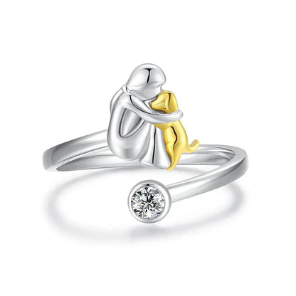 Ravora Paris™ | Bague Icône Chien
