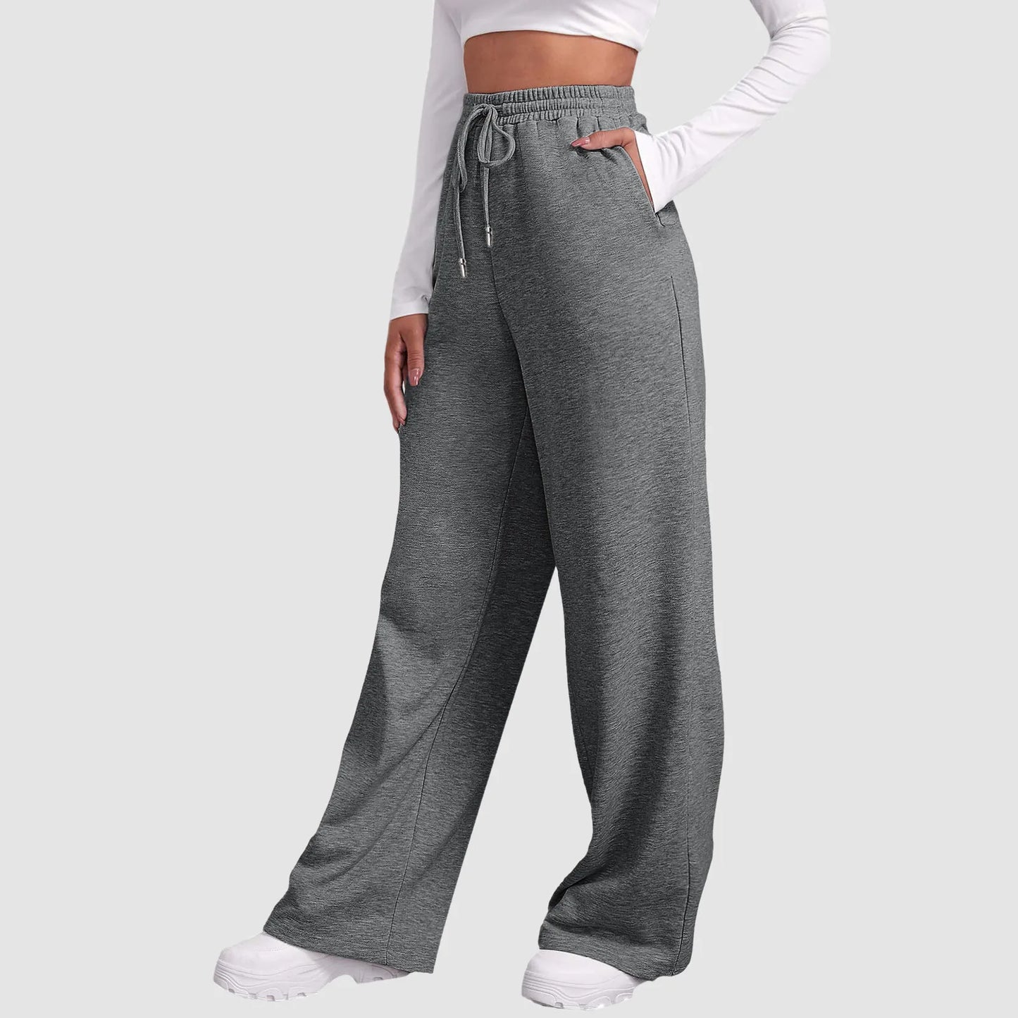 Ravora Paris™ | Joggers à jambe large et coupe décontractée