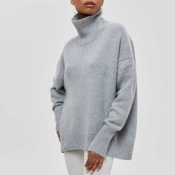 Ravora Paris™ | Pull à Col Montant Élégance