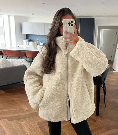 Ravora Paris™ | Veste Teddyfleece
