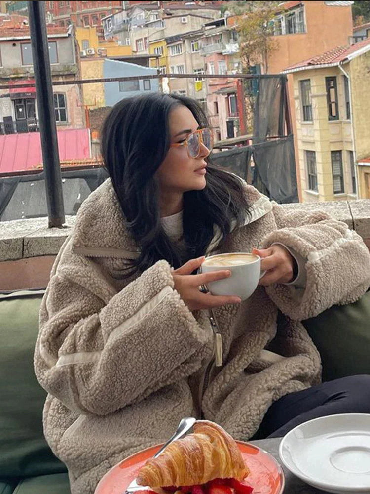 Ravora Paris™ | Veste Teddyfleece