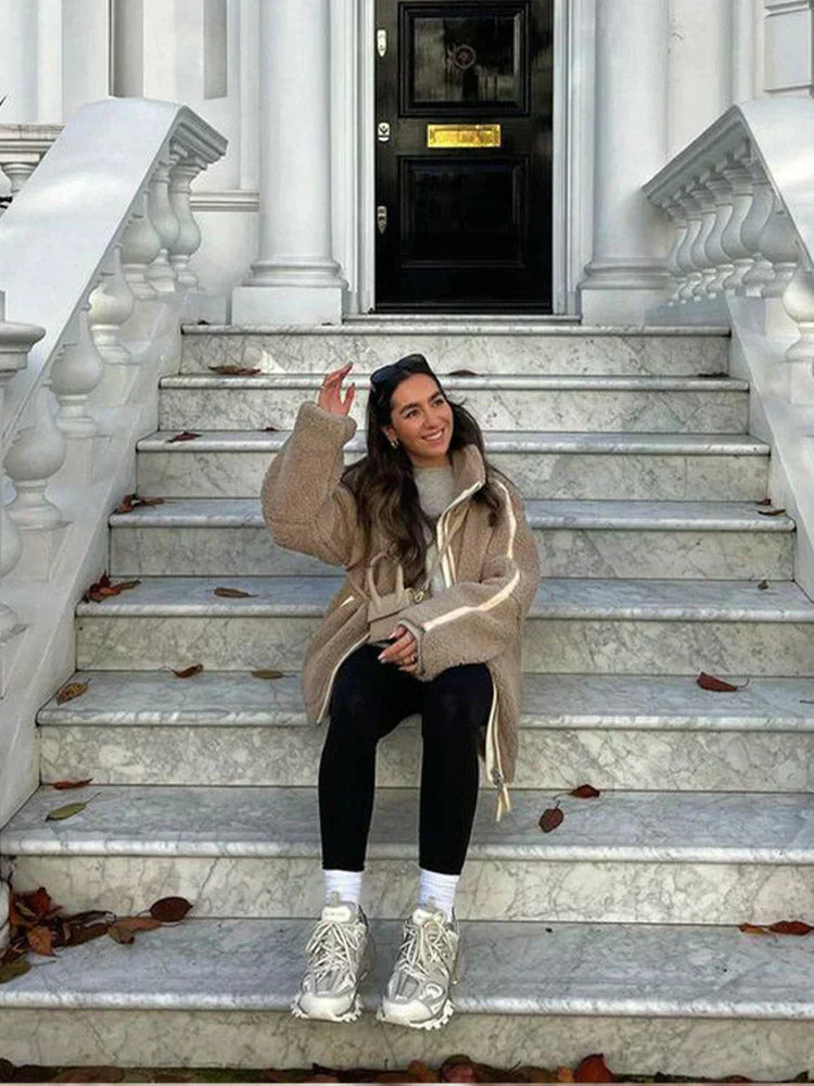 Ravora Paris™ | Veste Teddyfleece