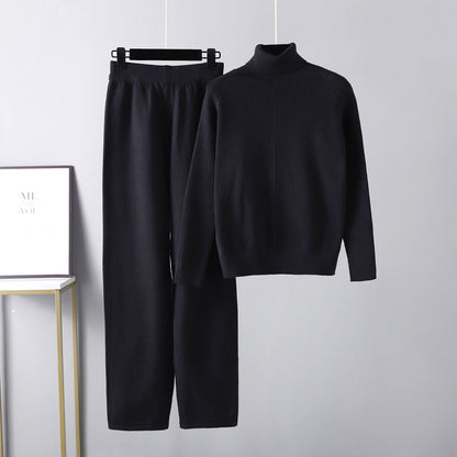 Ravora Paris™ | Ensemble deux pièces Lounge en tricot torsadé