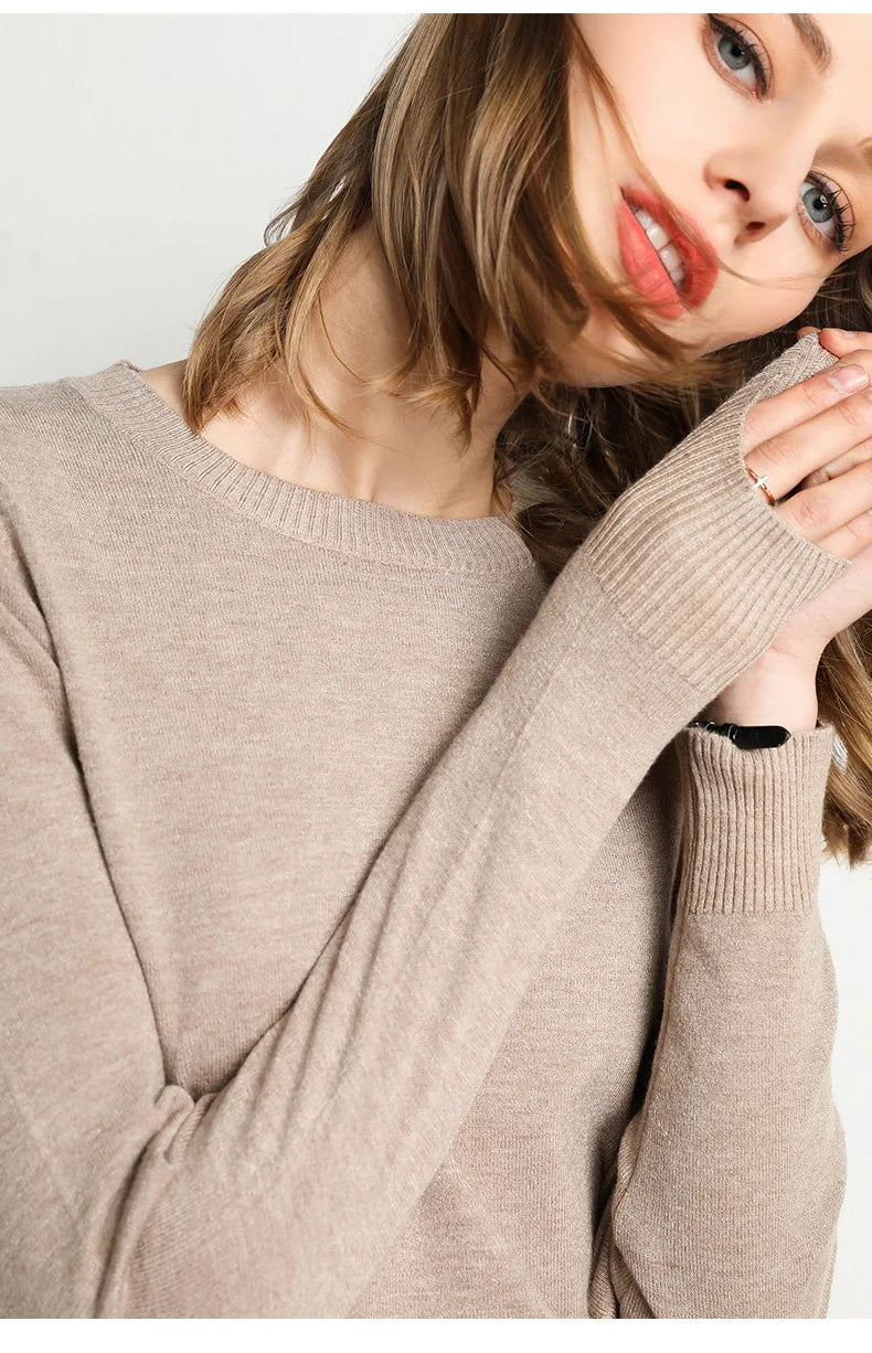 Ravora Paris™ | Pull confort en laine essentiel